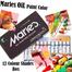 Maries Oil Color 12ml Paint Set for Artists -12 Colour Tubes image