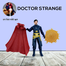 Marvel Avengers- All Characters Action Figure Hard Rubber Toys For Kids -1 Pcs. Toys For Boys (figure_av_doctor strange_1pcsbox) Doctor Strange image