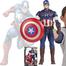 Marvel Avengers Hero Tech Captain America Figure Sound Talk Gift Toy Kids image