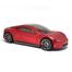 Matchbox Regular Card – Tesla Roadster – 4/100 – Maroon image