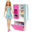 Mattel Barbie Kitchen With Blonde Doll and Kitchen Accessories image