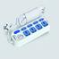 Maxline ML 0455 Extension Socket 2 Pin Multiplug 8 Port Power Strip With 5 Meter Cable image