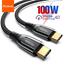Mcdodo 100W Gold Plated USB-C To USB-C PD Fast Charging Cable Type-c To Type-c Cable For MacBook And Type-c Mobile Phones image