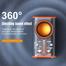 Mecha K07 Transparent Wireless Speaker- Orange Color image