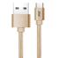 Megastar 2M Micro USB Fast Charging Cable-Gold image