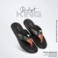 Men’s Black Leather Sandal SB-S170 | Budget King image