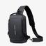 Men's Multi-function Anti-theft USB Shoulder Bag Crossbody Bag Travel Sling Bag Pack Messenger Pack image