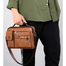 Men's Pu Leather Shoulder Bag (Brown Shape) image