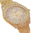 Men's Womens Round Silver White Gold Radium Dial Wrist Watch Band Luxury image