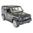 Mercedes Benz G-Class And Wrangler Open Roof Jeep Model, Full Metal Body Pull And Back Car For Toddlers Kids Gift 1981 Model (metal_car_1981_1pcs_black) Black image