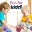 Mesh Squish Ball Stress Relief Squishy Squeeze Ball Finger Exercise Toys Anti-Stress image