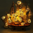 Metal Bulb Shaped LED Curtain Light 16 Feet image
