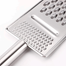 Metal Kitchen Restaurant Cheese Grater Slicer Peeler Shredder Tool Silver Tone image