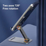 Metal Mobile Stand for Table Adjustable 720 Degree Rotation Mobile Holder image