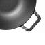 Meyer Pre Seasoned Cast Iron 30cm Kadai/Wok With Glass Lid image