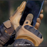 Military Grade Tactical Carbon Fiber Touch Screen Enable Hand Gloves For Bike (Heavy Duty Full Finger Protective Sports Gloves - Anti-Slip, Breathable And Water Resistant) image