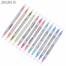 Milk Linerr Pens Set Dual Side Bold Fine Tip Protect Eyes Mild Color Highlighter Marker Drawing Office School - 12 Pcs image