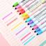 Milkliner Highlighter Pens Double headed, 12 shades image