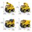 Mini Construction Toy Engineering Truck-4pcs (Any Design) image