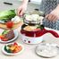 Mini Electric Multi Cooker with Steamer Compact and Convenient Cooking Solution image