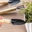 Mini Garden Shovel Rake Spade Arrangements Bonsai Tools Wooden Handle Set for Flower Pot Plants image