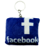 Mini Key ring, Extra Cute, Extra Soft, Adorable, Best For Gift, Hanging On Bag /Purse/Bike (key_ring_2.5inch_fb) Facebook image