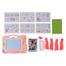 Mini Magnetic Educational Writing Board: Ocean Pink (669-25A) image