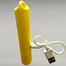 Mini Pocket Rechargeable Zoom Led Torch Light (Yellow) image