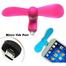 Mini Portable Micro USB Fan Mobile Phone USB Gadget Fans image