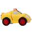 Mini Racing Friction Toy Racing De-Forming Car to Robot/ Push N Go Toys For Kids (car_friction_robot_y) Yellow image
