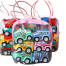 Mini Spring Driven Car Plastic-6 Piece image