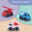 Mini Toddler Car Toy Set: Friction Construction Trucks for 1-2 Year Olds - Perfect Stocking Gift for 2-4 Year Boys and Girls image