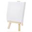 Mini Wood Display Easel Natural Craft Table Stand 8 Inchs image