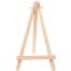 Mini Wood Display Easel Natural Craft Table Stand 12 Inchs image