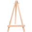 Mini Wood Display Easel Natural Craft Table Stand18 Inchs image