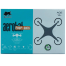 Mini Pocket 4 Axis Aerobat Quadrocopter Drone With Remote Control For Kids image
