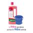 Minister Safety Plus Antibacterial Floor Cleaner (Wild Orchid) 1 Litre With 8 Liter Bucket Free image