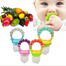 Minitree Baby Vegetable And Fruit Feeding Silicon Pacifier 10m Plus (Made in China) (Multicolor) image