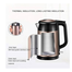 Miyako Cool Touch Cordless Kettle 2.5 Ltr image