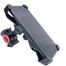 Mobile Phone Holder For Motorcycle And Cycle Spin Protection And Adjustable (Not Charging - Universal Budget Item) - UV07 image
