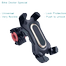 Mobile Phone Holder For Motorcycle And Cycle Spin Protection And Adjustable (Not Charging - Universal Budget Item) - UV07 image