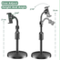 Mobile Phone Holder Stand 360 Rotate for Live Streaming Shoot YouTube TikTok Video Round Base Smartphone – Mobile Stand image