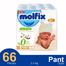 Molfix Pant System Baby Diaper (2-5 kg) (66pcs) image