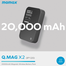 Momax Q.Mag X2 | The Ultimate Magnetic Wireless Power Bank - 20000mAh image