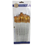 Mont Marte Acrylic Paints, Mixing Color Palette, 13 Pcs Mix Brush Combo Set image