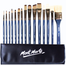 Mont Marte Premium Brush Set - Brush Wallet 15pc image