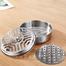 Mosquito Coil Holder Round Steel Mosquito Coil Box With Cover Mosquito Coil Tray Nail Tooth Insect Repellent Candle Holder jingu image