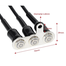 Motorcycle 3 Pin 12V Waterproof Metal (Aluminum Alloy) Handlebar Switch 1 Pcs image