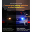Motorcycle Car Led Indicator Interior Bulb T10 Super Bright Silicon Made 5w5 4014 15 Smd 12v 0.09a 1.4w 6000k Color Temperature 1 Pair image