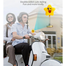 Motorcycle Rearview Mirror Setting 2 Piece Smiley Emoji image